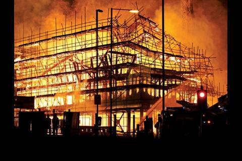 A heated row broke out over blazes on timber-frame sites in January.